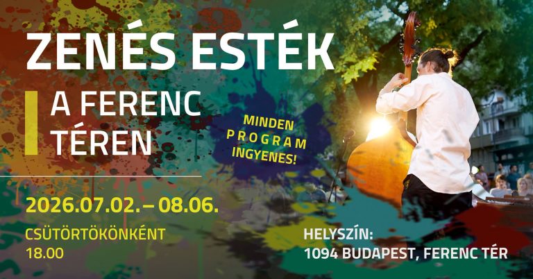 Zenés esték a Ferenc téren